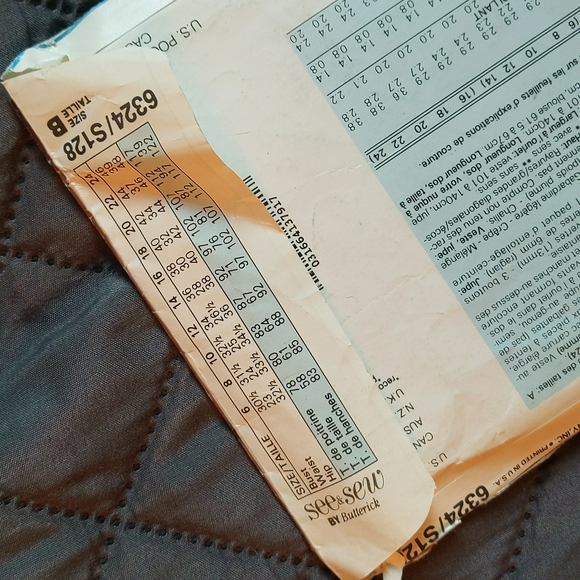 Butterick See & Sew Easy Sewing Pattern Jacket, Skirt and Blouse - Picture 3 of 4